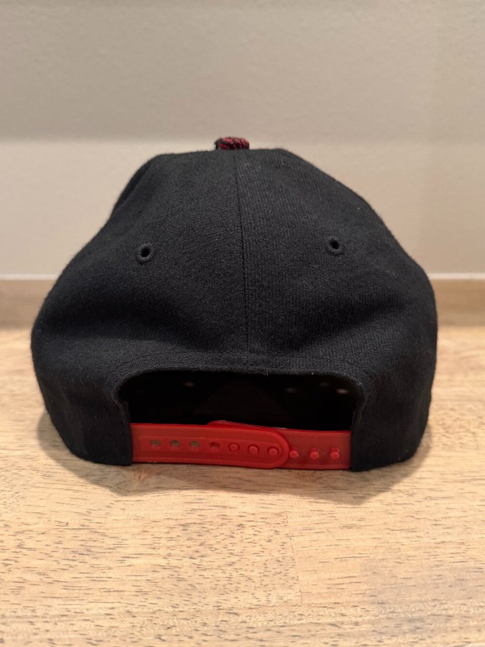 Vtg Style Seattle Mariners Plaid Bill Hat '47 Brand Snapback Red Black - Picture 5 of 10